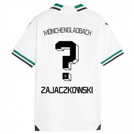 Kandiny Bambino Maglia Vincent Zajaczkowski #0 Bianco Verde Kit Gara Home 2023/24 Maglietta