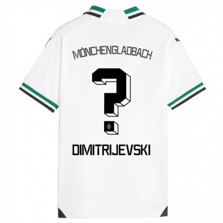 Kandiny Kinder Maximilian Dimitrijevski #0 Weiß Grün Heimtrikot Trikot 2023/24 T-Shirt Österreich