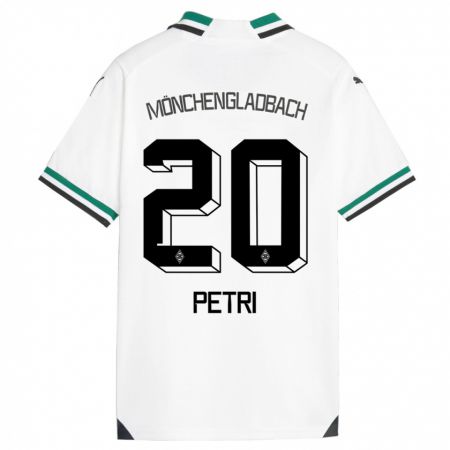 Kandiny Kinderen Paula Petri #20 Wit Groen Thuisshirt Thuistenue 2023/24 T-Shirt België