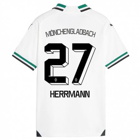 Kandiny Kinder Michelle Herrmann #27 Weiß Grün Heimtrikot Trikot 2023/24 T-Shirt Österreich