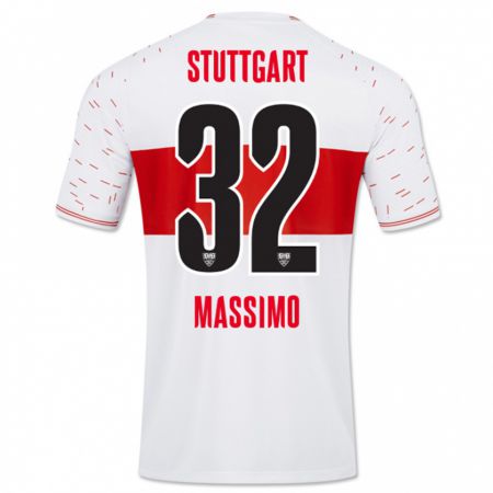 Kandiny Kinder Roberto Massimo #32 Weiß Heimtrikot Trikot 2023/24 T-Shirt Österreich