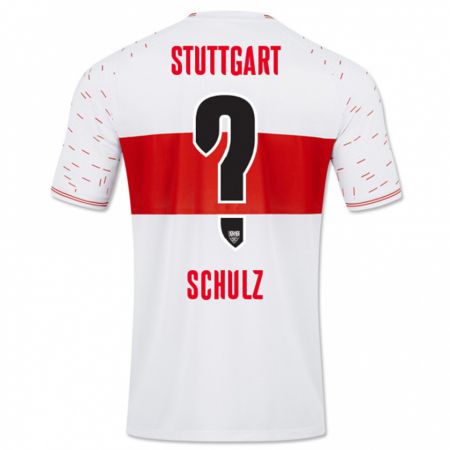 Kandiny Niño Camiseta Tim Schulz #0 Blanco 1ª Equipación 2023/24 La Camisa