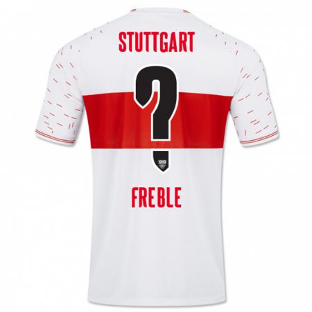 Kandiny Bambino Maglia Kenny Freßle #0 Bianco Kit Gara Home 2023/24 Maglietta