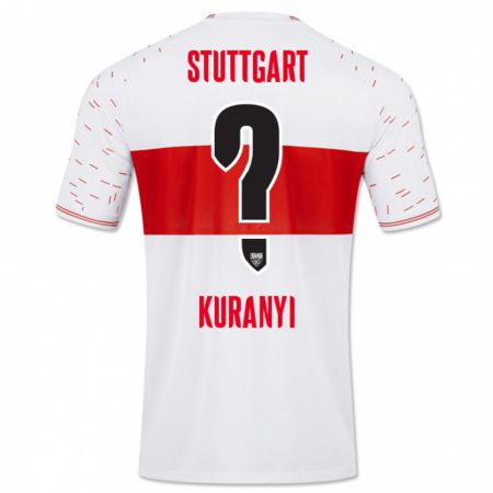 Kandiny Niño Camiseta Karlo Kuranyi #0 Blanco 1ª Equipación 2023/24 La Camisa