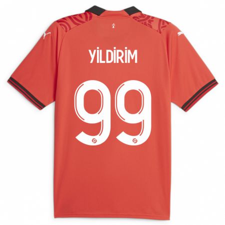 Kandiny Kinder Bertuğ Yıldırım #99 Rot Heimtrikot Trikot 2023/24 T-Shirt Österreich