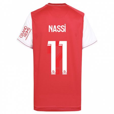 Kandiny Bambino Maglia Jade Nassi #11 Rosso Kit Gara Home 2023/24 Maglietta