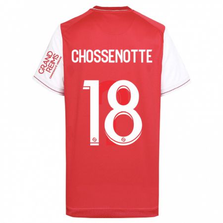 Kandiny Bambino Maglia Shana Chossenotte #18 Rosso Kit Gara Home 2023/24 Maglietta