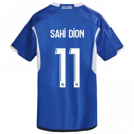 Kandiny Kinder Moïse Sahi Dion #11 Blau Heimtrikot Trikot 2023/24 T-Shirt Österreich