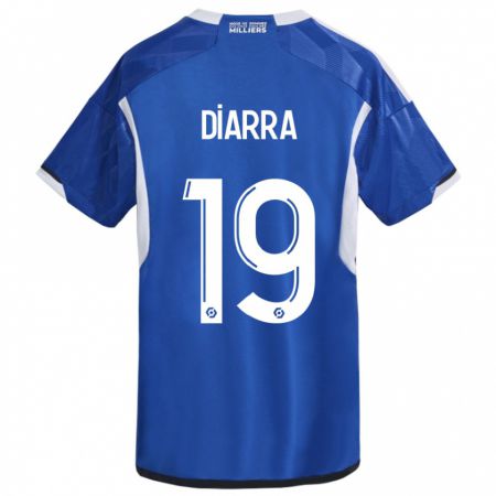 Kandiny Bambino Maglia Habib Diarra #19 Blu Kit Gara Home 2023/24 Maglietta