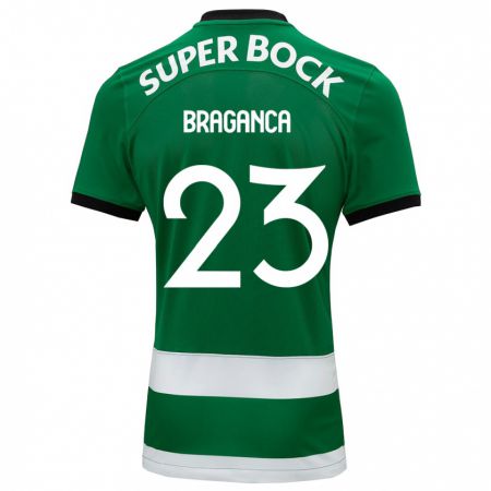 Kandiny Bambino Maglia Daniel Bragança #23 Verde Kit Gara Home 2023/24 Maglietta