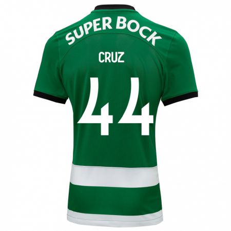 Kandiny Bambino Maglia Marco Cruz #44 Verde Kit Gara Home 2023/24 Maglietta