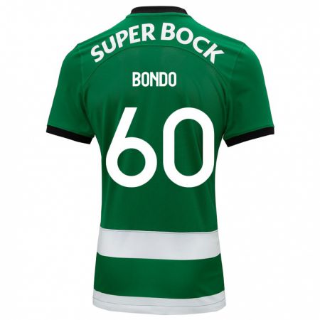 Kandiny Bambino Maglia Pedro Bondo #60 Verde Kit Gara Home 2023/24 Maglietta