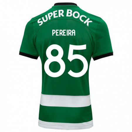 Kandiny Niño Camiseta João Pereira #85 Verde 1ª Equipación 2023/24 La Camisa