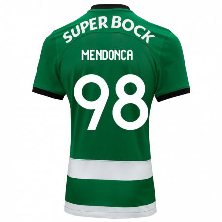 Kandiny Bambino Maglia Manuel Mendonça #98 Verde Kit Gara Home 2023/24 Maglietta