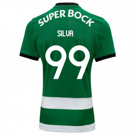 Kandiny Niño Camiseta Francisco Silva #99 Verde 1ª Equipación 2023/24 La Camisa