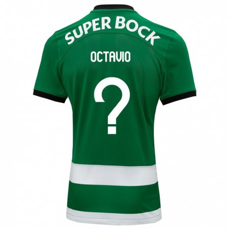 Kandiny Bambino Maglia Tiago Octávio #0 Verde Kit Gara Home 2023/24 Maglietta