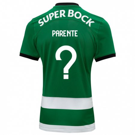 Kandiny Bambino Maglia Tiago Parente #0 Verde Kit Gara Home 2023/24 Maglietta