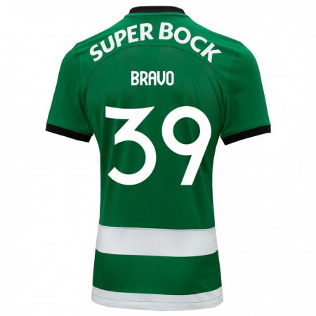 Kandiny Niño Camiseta Bravo #39 Verde 1ª Equipación 2023/24 La Camisa