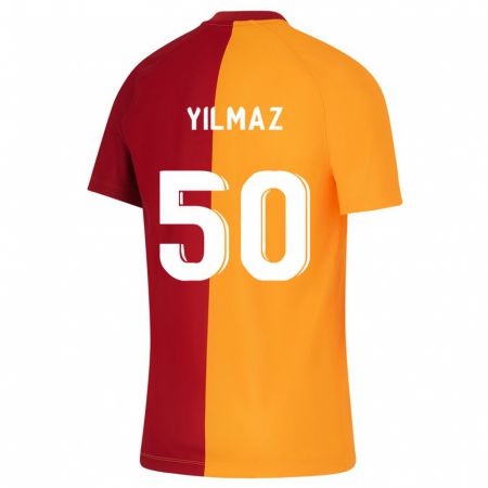 Kandiny Niño Camiseta Jankat Yılmaz #50 Naranja 1ª Equipación 2023/24 La Camisa