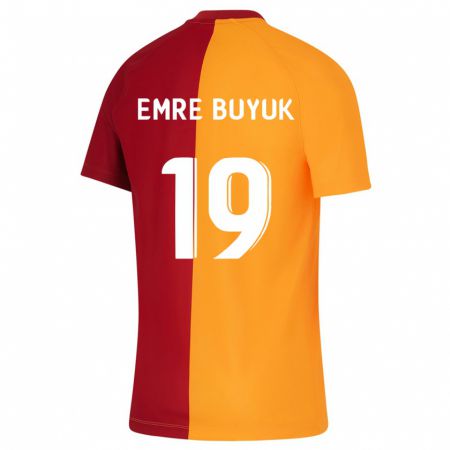 Kandiny Kinder Enes Emre Büyük #19 Orangefarben Heimtrikot Trikot 2023/24 T-Shirt Österreich