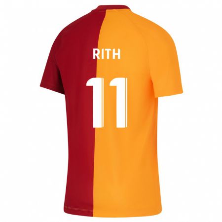 Kandiny Kinderen Monique Rith #11 Oranje Thuisshirt Thuistenue 2023/24 T-Shirt België