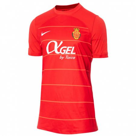 Kandiny Kinderen Dani García #0 Rood Thuisshirt Thuistenue 2023/24 T-Shirt België