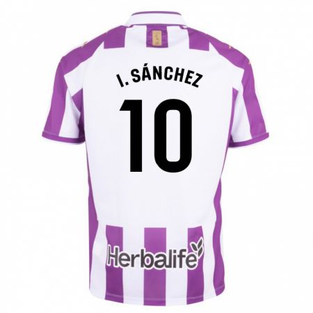 Kandiny Kinderen Iván Sánchez #10 Paars Thuisshirt Thuistenue 2023/24 T-Shirt België