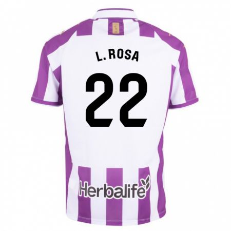 Kandiny Kinderen Lucas Rosa #22 Paars Thuisshirt Thuistenue 2023/24 T-Shirt België