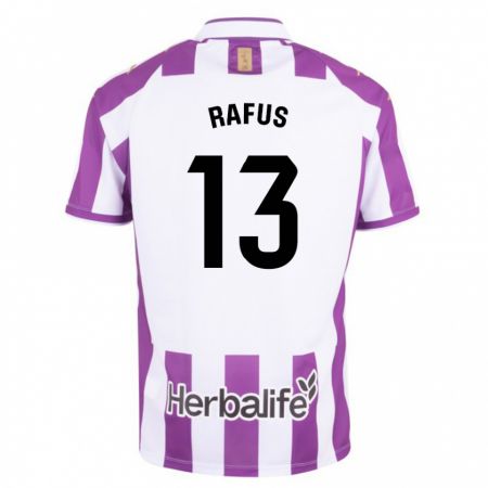 Kandiny Bambino Maglia Arnau Rafús #13 Porpora Kit Gara Home 2023/24 Maglietta