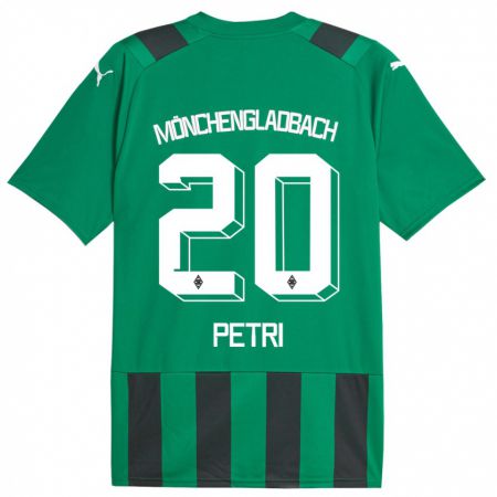 Kandiny Kinderen Paula Petri #20 Zwart Groen Uitshirt Uittenue 2023/24 T-Shirt België