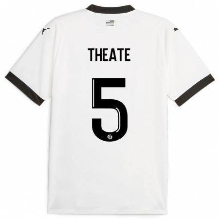 Kandiny Kinderen Arthur Theate #5 Wit Uitshirt Uittenue 2023/24 T-Shirt België