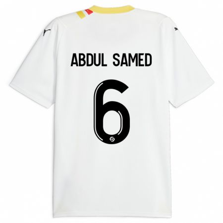 Kandiny Bambino Maglia Salis Abdul Samed #6 Nero Kit Gara Away 2023/24 Maglietta