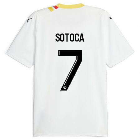 Kandiny Kinderen Florian Sotoca #7 Zwart Uitshirt Uittenue 2023/24 T-Shirt België