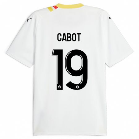 Kandiny Bambino Maglia Jimmy Cabot #19 Nero Kit Gara Away 2023/24 Maglietta