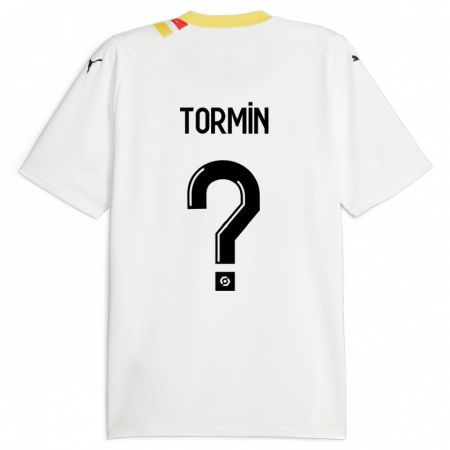 Kandiny Kinder Sean Tormin #0 Schwarz Auswärtstrikot Trikot 2023/24 T-Shirt Österreich