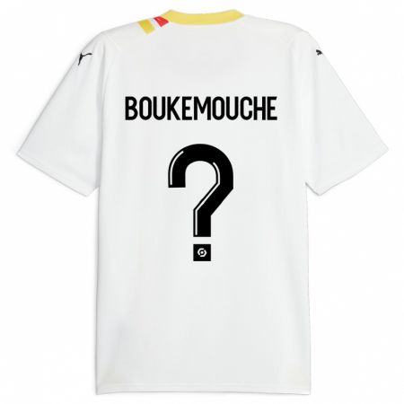 Kandiny Kinderen Amine Boukemouche #0 Zwart Uitshirt Uittenue 2023/24 T-Shirt België