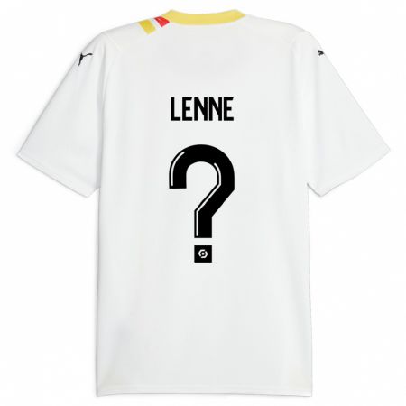 Kandiny Bambino Maglia Oscar Lenne #0 Nero Kit Gara Away 2023/24 Maglietta