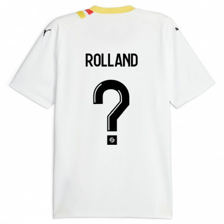 Kandiny Bambino Maglia Paul Rolland #0 Nero Kit Gara Away 2023/24 Maglietta