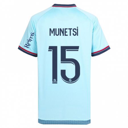 Kandiny Bambino Maglia Marshall Munetsi #15 Cielo Blu Kit Gara Away 2023/24 Maglietta