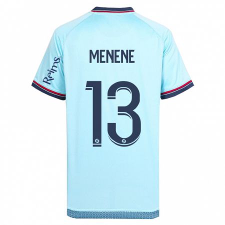 Kandiny Bambino Maglia Meyong Menene #13 Cielo Blu Kit Gara Away 2023/24 Maglietta