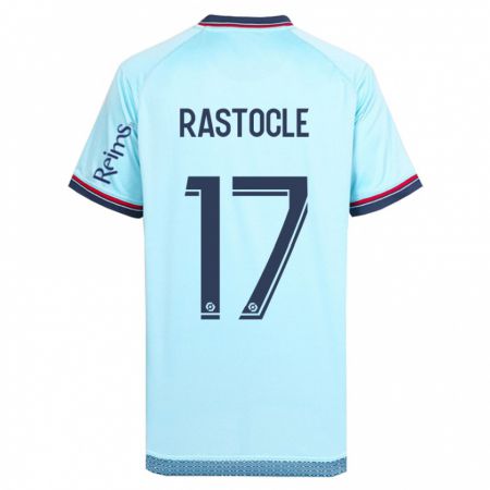 Kandiny Bambino Maglia Jade Rastocle #17 Cielo Blu Kit Gara Away 2023/24 Maglietta