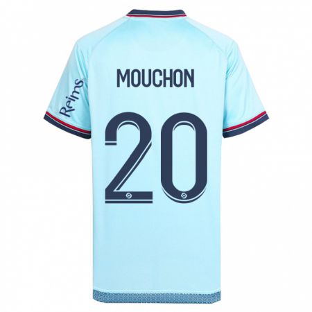 Kandiny Bambino Maglia Noemie Mouchon #20 Cielo Blu Kit Gara Away 2023/24 Maglietta