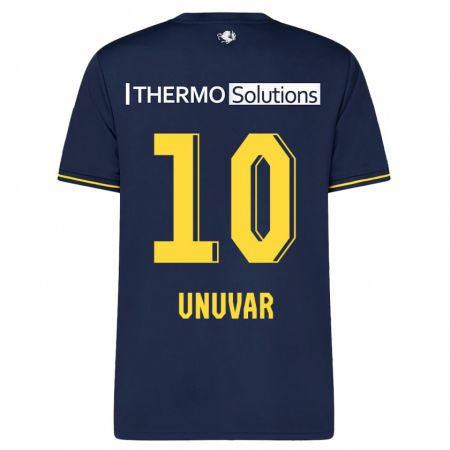 Kandiny Niño Camiseta Naci Ünüvar #10 Armada 2ª Equipación 2023/24 La Camisa