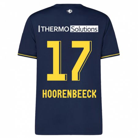 Kandiny Bambino Maglia Alec Van Hoorenbeeck #17 Marina Militare Kit Gara Away 2023/24 Maglietta