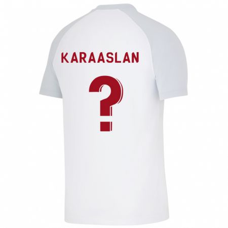 Kandiny Kinder Ahmet Kerem Karaaslan #0 Weiß Auswärtstrikot Trikot 2023/24 T-Shirt Österreich