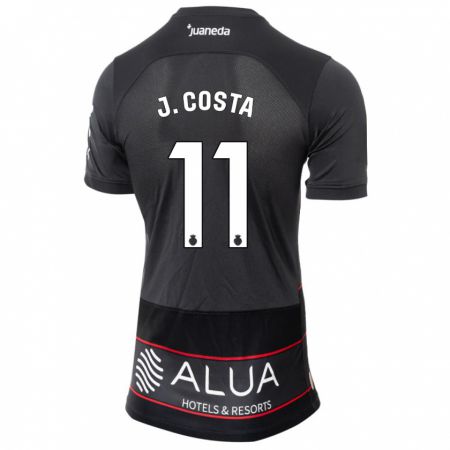 Kandiny Kinder Jaume Costa #11 Schwarz Auswärtstrikot Trikot 2023/24 T-Shirt Österreich