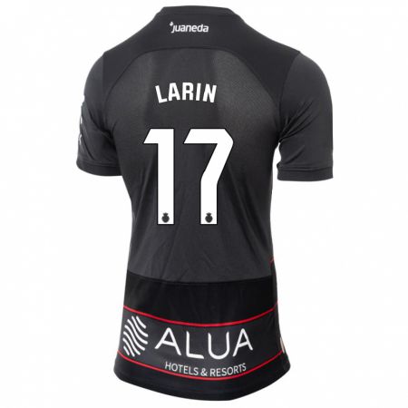 Kandiny Bambino Maglia Cyle Larin #17 Nero Kit Gara Away 2023/24 Maglietta