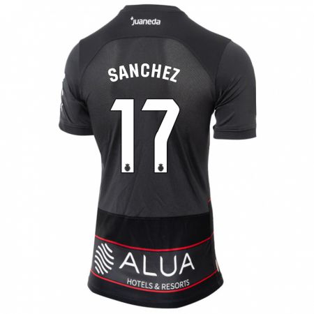 Kandiny Kinder Avelino Sánchez #17 Schwarz Auswärtstrikot Trikot 2023/24 T-Shirt Österreich