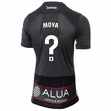 Kandiny Bambino Maglia Pablo Moyá #0 Nero Kit Gara Away 2023/24 Maglietta