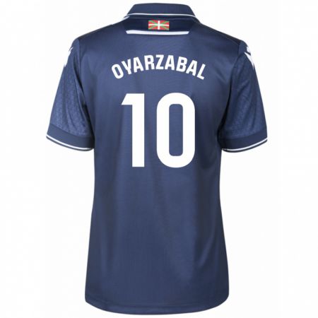 Kandiny Kinder Mikel Oyarzabal #10 Marine Auswärtstrikot Trikot 2023/24 T-Shirt Österreich